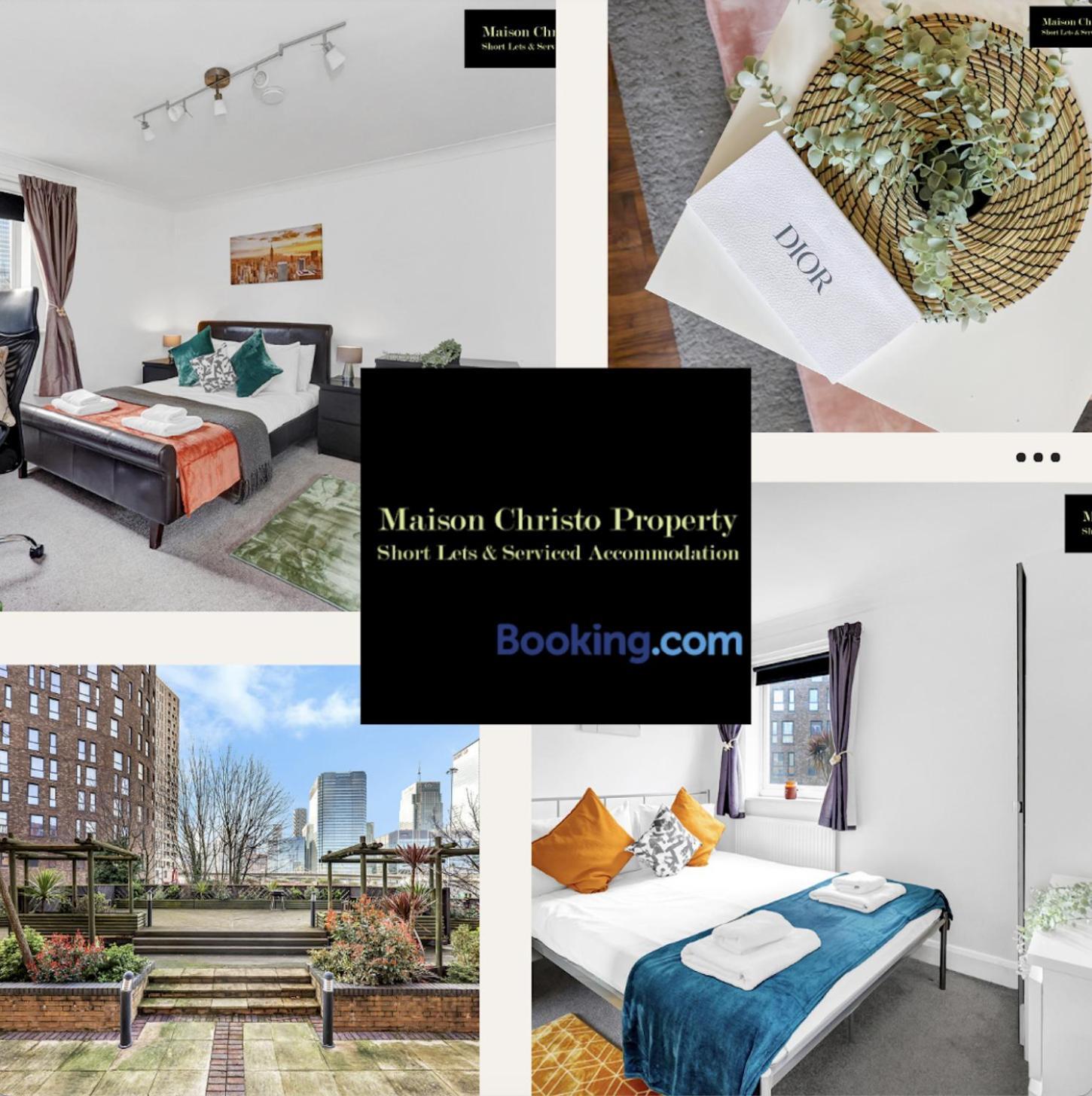 Caraway Heights 2bedroom Sleeps 6 In Canary Wharf, Free Parking, Near Excel, O2 & Airport By Maison Christo Short Lets & Serviced * Londra