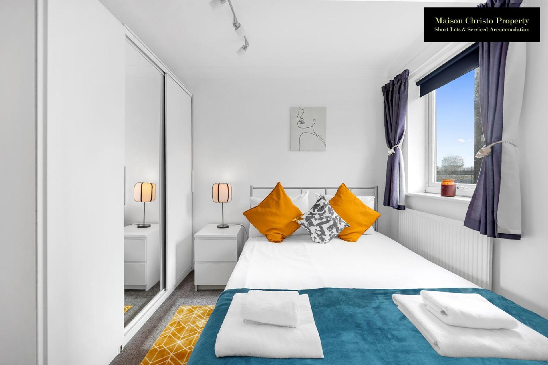 Appartamento Caraway Heights 2bedroom Sleeps 6 In Canary Wharf, Free Parking, Near Excel, O2 & Airport By Maison Christo Short Lets & Serviced *