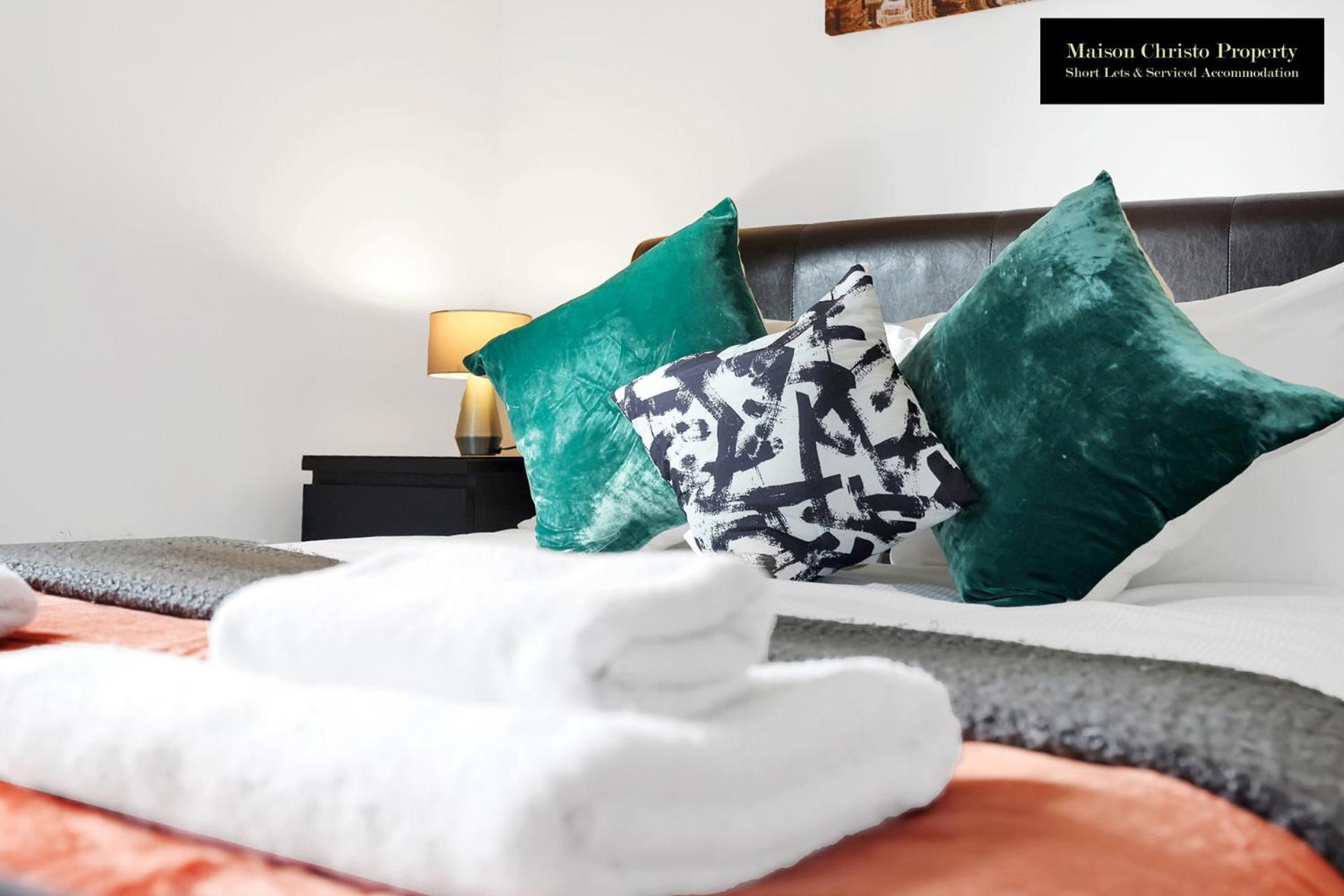 Appartamento Caraway Heights 2bedroom Sleeps 6 In Canary Wharf, Free Parking, Near Excel, O2 & Airport By Maison Christo Short Lets & Serviced